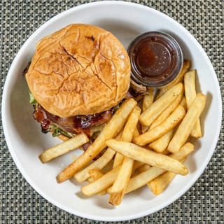Mango BBQ Burger